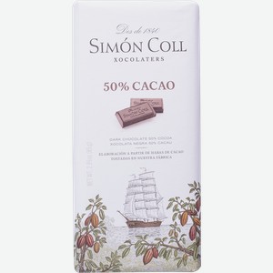 Шоколад темный 50% Саймон Колл Саймон Колл м/у, 85 г