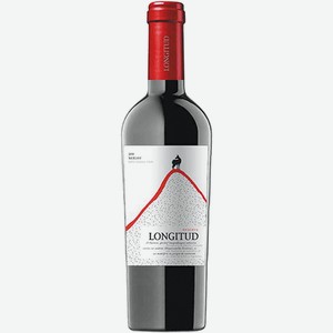 Вино Лонгитуд мерло DO крас. сух.13,5% 0,75 л /Чили/