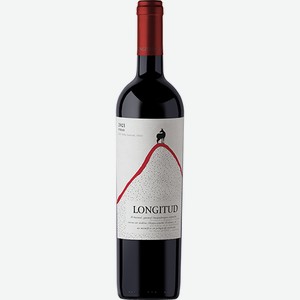 Вино Лонгитуд Сира DO крас. сух 13% 0,75 л /Чили/