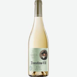 Вино Фаустино VII Виура Риоха DOC бел. сух. 12% 0,75 л /Испания/