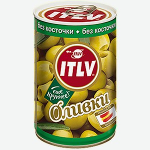 Оливки зеленые без косточки ITLV 314мл /Испания/