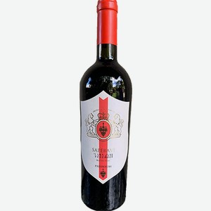 Вино Саперави крас. сух. 10-12% 0,75 л Пасанаури /Грузия/