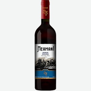 Вино Мукузани крас. сух. 11-13% 0,75 л Меамани /Грузия/