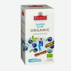 Чай зеленый Riston Super Slim Organic 20х1,5 г