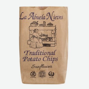 Чипсы картофельные La Abuela Nieves традиционные с солью 150 г