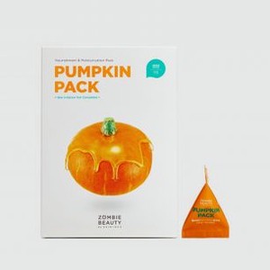 Маска для лица на основе меда, тыква и маточного молока SKIN 1004 Zombie Beauty Pumpkin Pack 16 шт