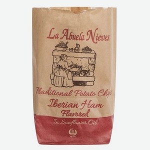 Чипсы картофельные La Abuela Nieves со вкусом ветчины 150 г