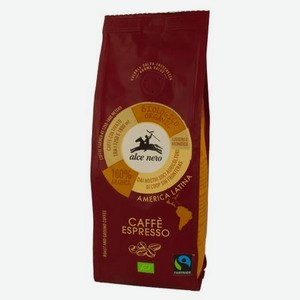Кофе молотый Alce Nero ESPRESSO ORGANIC 100% Арабика 250 г