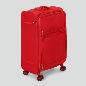 Чемодан красный Travelink ультралегкий S 36x22x55 см