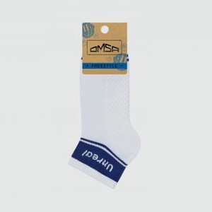 Носки OMSA Freestyle Bianco, Blu 45-47 размер