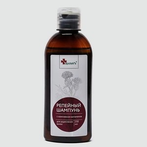 APOTEK S Шампунь репейный с комплексом витаминов для укрепления волос