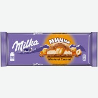 Шоколад   Milka   молочный с карамелью и фундуком, 300 г