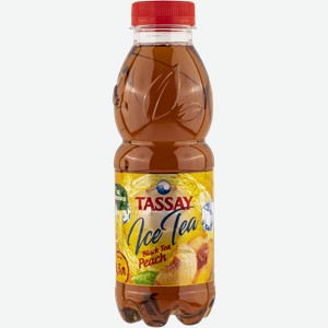 Напиток Чай негаз Тассай персик Юникс-Баверейдж п/б, 0,5 л