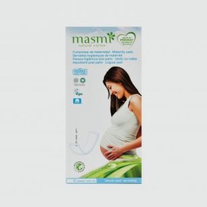 Впитывающие вкладыши для груди из органического хлопка для кормящих матерей MASMI Natural Cotton 30 шт