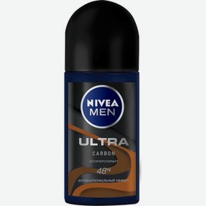 Антиперспирант Nivea Men Ultra Carbon Шариковый 50 мл