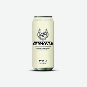 Пиво Cernovar светлое, 0.5л