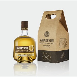 Виски Amaethon Single Cask односолодовый в подарочной упаковке, 0.7л