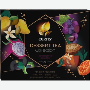 Чай Curtis Desserts Tea Collection ассорти, 1.95г x 30