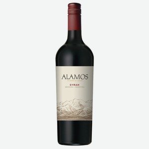 Вино Alamos Syrah красное сухое, 0.75л