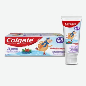 Зубная паста Colgate Клубника-мята детская 0-2, 60мл