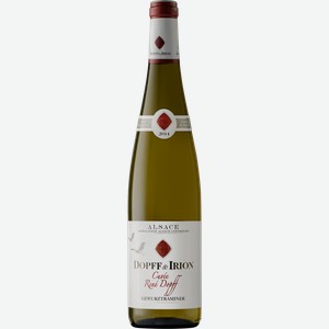 Вино Dopff & Irion Cuvee Rene Dopff Gewurztraminer белое полусухое, 0.75л
