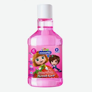 Ополаскиватель LION Thailand с ароматом клубники для полости рта для детей с 6 лет, 250 мл