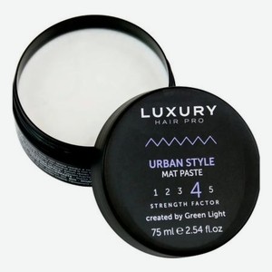 Моделирующая паста для волос с матовым эффектом Strength Factor Urban Style Mat Paste75мл