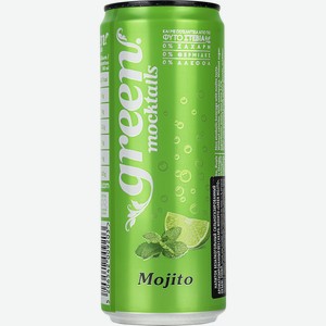 Напиток Green без сахара Мохито 0,33 л