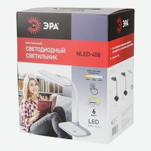 Лампа Эра nled-458-6w-w LED белая