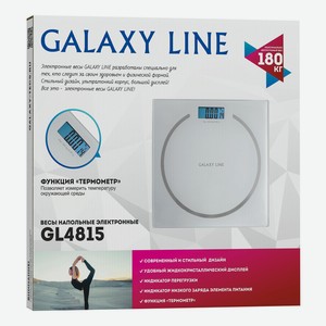 Напольные электронные весы Galaxy Line GL 4815 белые
