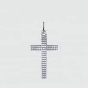 Крест серебряный SOKOLOV С Фианитами 1 шт