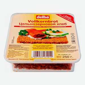 Хлеб Delba ржаной цельнозерновой 250 г