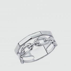 Кольцо серебряное SOKOLOV Родаж 17 размер