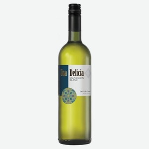 Вино Una Delicia Sauvignon Blanc белое сухое Чили, 0,75 л