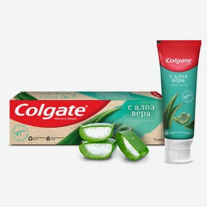 Зубная паста Colgate Naturals Забота о деснах с алоэ вера с фторидом, 75 мл