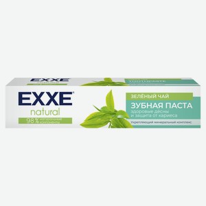 Зубная паста Exxe natural Зелёный чай, 75 мл