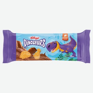 Печенье сдобное Kellogg s Dinosaurs в молочной глазури, 127 г