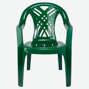Кресло пластиковое «Каждый день» зеленое, 60х66х84 см