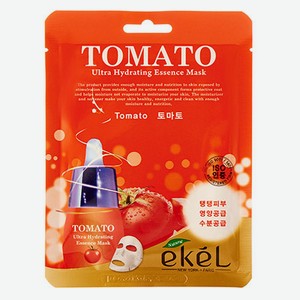 Маска тканевая для лица Ekel Ultra с экстрактом томата, 25 г