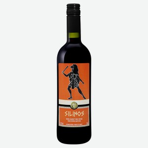 Вино Silinos красное полусладкое Греция, 0,75 л