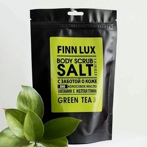 FINNLUX Скраб для тела для душа «GREEN TEA»