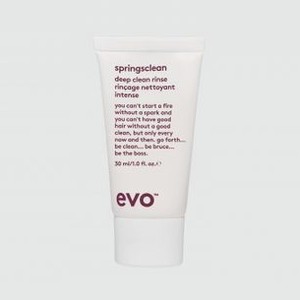 Крем глубокой очистки для вьющихся и кудрявых волос EVO Springsclean Deep Clean Rinse 30 мл