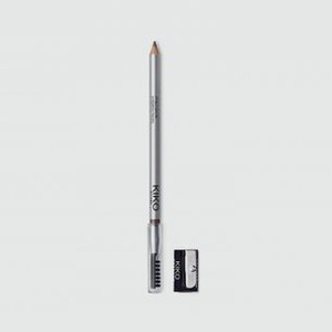 Карандаш для бровей со сверхточной твёрдой формулой и с щёточкой для расчёсывания KIKO MILANO Precision Eyebrow Pencil 0,55 гр
