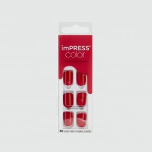 Накладные ногти KISS NEW YORK PROFESSIONAL Impress Manicure Monochrome Fiesta 30 шт