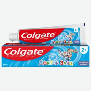 Зубная паста детская Colgate Доктор Заяц жвачка 50мл 2+