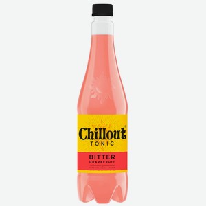 Напиток ЧиллАут тоник Биттер грейпфрут газ.0,9л ПЭТ