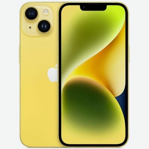 Смартфон iPhone 14 128Gb nanoSim + eSim Yellow Apple