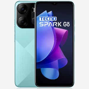Смартфон Spark Go 2023 4 64Gb Uyuni Blue Tecno