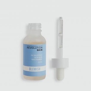 Сыворотка для проблемной кожи REVOLUTION SKINCARE 2% Salicylic Acid & 5 % Niacinamide Serum 30 мл