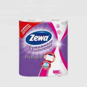 Бумажные полотенца 2 штуки ZEWA Premium Decor